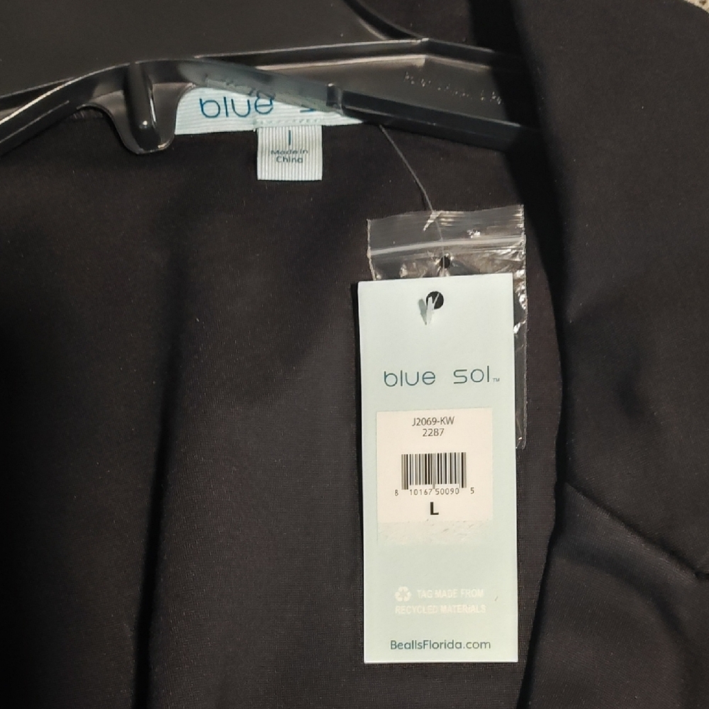 Women's Black Double-Button Blazer Jacket - Picture 2 of 7